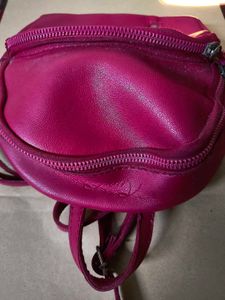 Chic Pink Mini Backpack