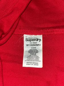 Superdry Red Polo Shirt