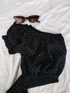 Off Shoulder Coquette Top