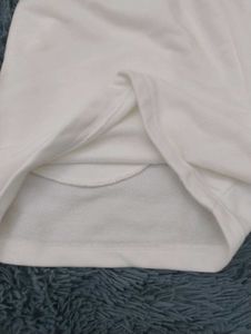 White Forever 21 Drawstring terry Shorts