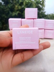 LANEIGE Bouncy&amp;Firm Face Sleeping Mask with Collag
