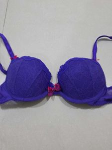 Purple Lace Bra