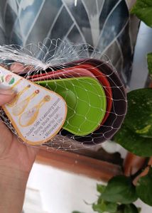 Set of 4 Colorful Measuring Spoons