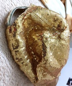 SEQUIN GOLDEN CAP FOR WOMEN