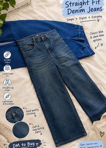2 Pair Denim Jeans