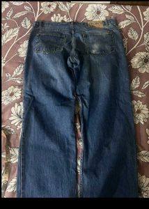 Baggy Blue Wash Denim Jeans