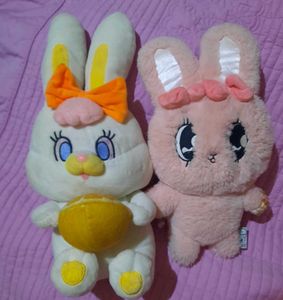 Rabbit Plushie Combo
