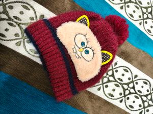 Cute Bear Knit Winter Hat