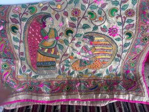 Exquisite Handwoven Fulkari Duppata