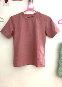 Stylish baby Pink Top | Size S