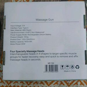 Gun massager