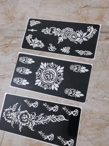Medium Henna Stencils 50₹ Per Sheet