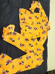 Cozy Mickey Mouse Pyjama Set