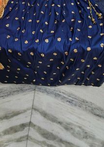 Stylish Navy Blue lehenga choli