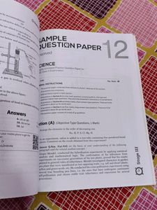 ( New without tag )science sample paper, class10th