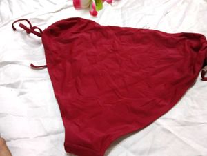 ❤️1.25.Red Bikini Bottom