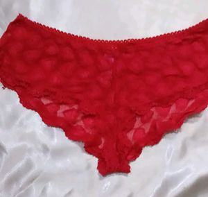 Red Hipster Panty