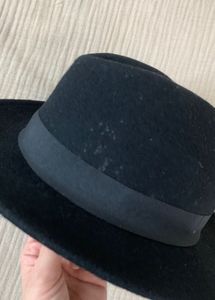 H&amp;M Black Fedora with Bow
