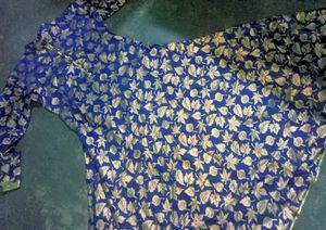 ALLOVER ZAARI WORK GOWN