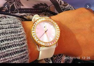 White Colour Silver Fastrack Watch