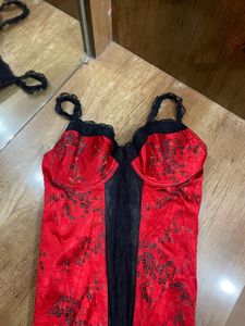 Red &amp; Black Corset