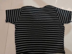 Striped Black T-Shirt