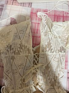 Lace Bustier Top