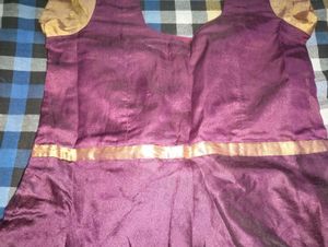 Burgundy Long Gown