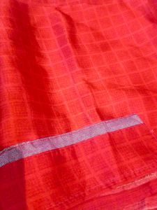 Beautiful Maroon &amp; Orange blouse piece