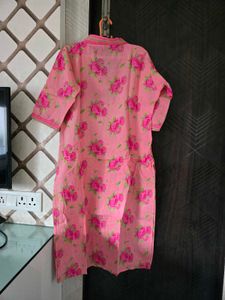 V neck kurta pant
