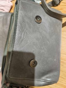 Stylish Grey Crossbody Bag