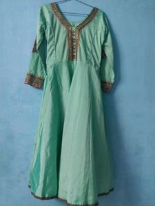 Elegant Sea Green  Gown