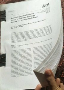 MA Sociology textbooks and question papers