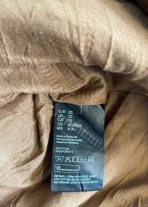 H&amp;M Brown Teddy Fleece Jacket