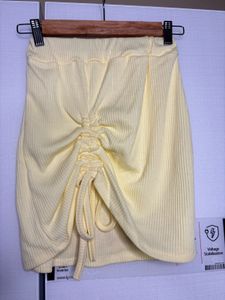 Yellow Mini Skirt