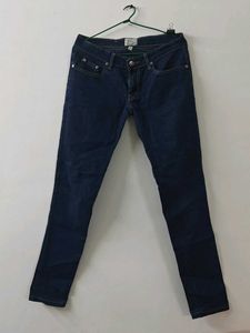 Classic Dark Wash Denim Jeans