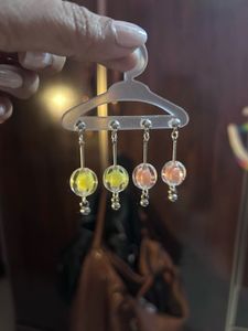 Cute Bubble Flower Dangle Earrings