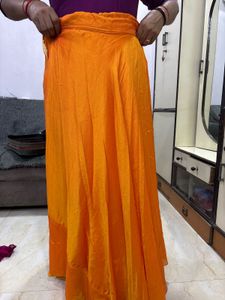Elegant Orange Lehenga Choli Set