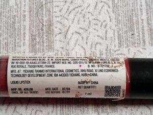 Maybelline Sensational Liquid Matte Lipstick no us