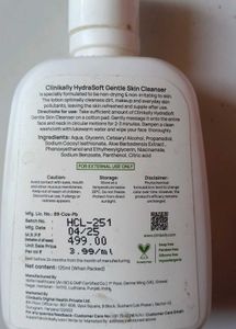 Clinikally HydraSoft Gentle Skin Cleanser