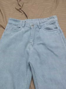 Light Wash Wide Leg Jeans