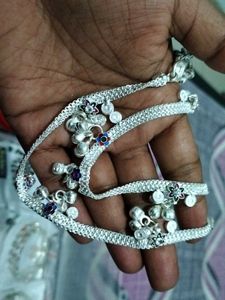 Baby Girl anklet gota Chandi