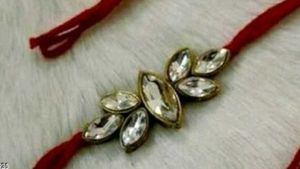 Sparkling Rakhi Bracelet