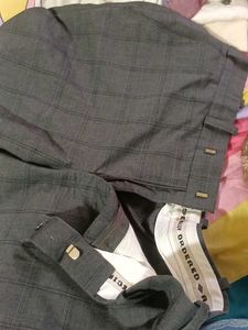 Men's Checked Trousers