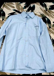 Light Blue Button-Up Shirt
