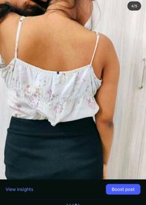 Cami Top with Lace Trim