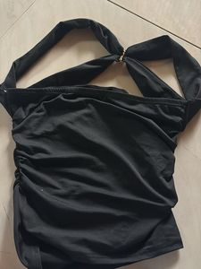 Black Halter Crisscross top (s)