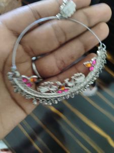 Exquisite Ethnic Silver Necklace