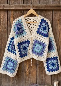 Crochet Knit Cardigan