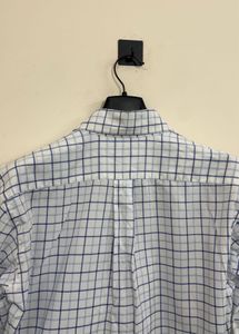 Men's Classic Blue Checked Shirt